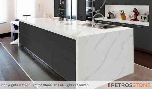 Calacatta Idillio Quartz Stone Slab 3 Calacatta Idillio Quartz Countertop