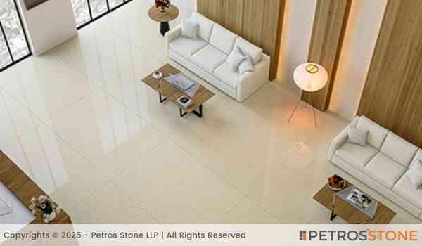 Plain Beige Quartz Stone Slab 4 Plain Beige Quartz Flooring