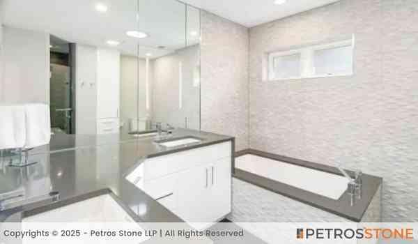 Plain Brown Quartz Stone Slab 4 Plain Brown Quartz Flooring