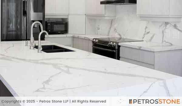 Statuario Quartz Stone Slab 3 Statuario Quartz Countertop