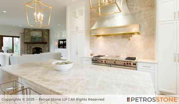 Taj Mahal Quartz Stone Slab 3 "Taj