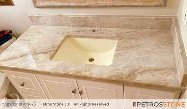 Taj Mahal Quartz Stone Slab 5 Taj Mahal Quartz Countertop